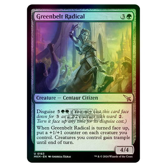 Magic The Gathering - Murders at Karlov Manor - Greenbelt Radical - 0163 (Foil)