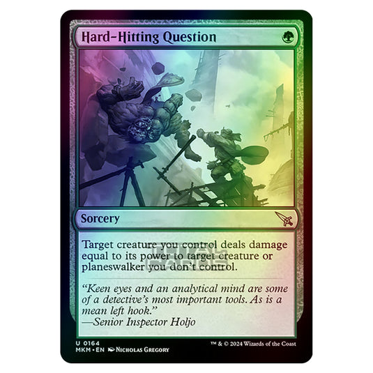 Magic The Gathering - Murders at Karlov Manor - Hard-Hitting Question - 0164 (Foil)