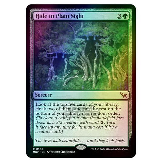 Magic The Gathering - Murders at Karlov Manor - Hide in Plain Sight - 0166 (Foil)