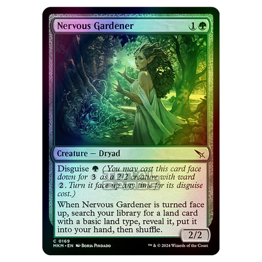 Magic The Gathering - Murders at Karlov Manor - Nervous Gardener - 0169 (Foil)