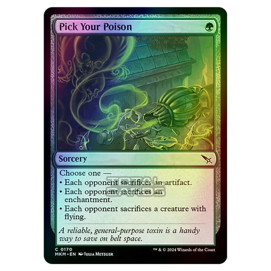 Magic The Gathering - Murders at Karlov Manor - Pick Your Poison - 0170 (Foil)