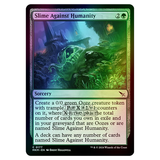 Magic The Gathering - Murders at Karlov Manor - Slime Against Humanity Magic The Gathering - Murders at Karlov Manor - Slime Against Humanity