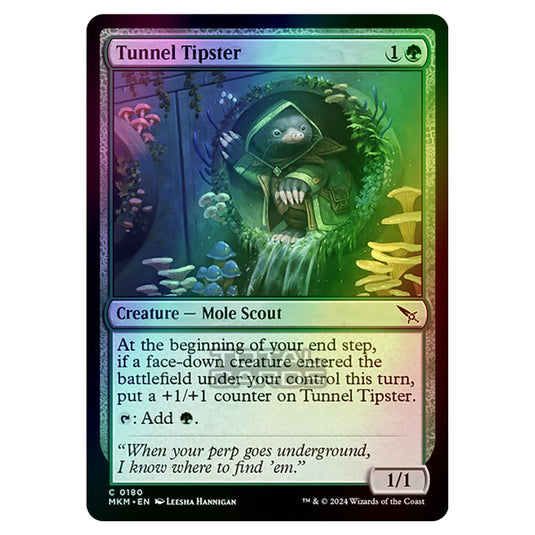 Magic The Gathering - Murders at Karlov Manor - Tunnel Tipster - 0180 (Foil)