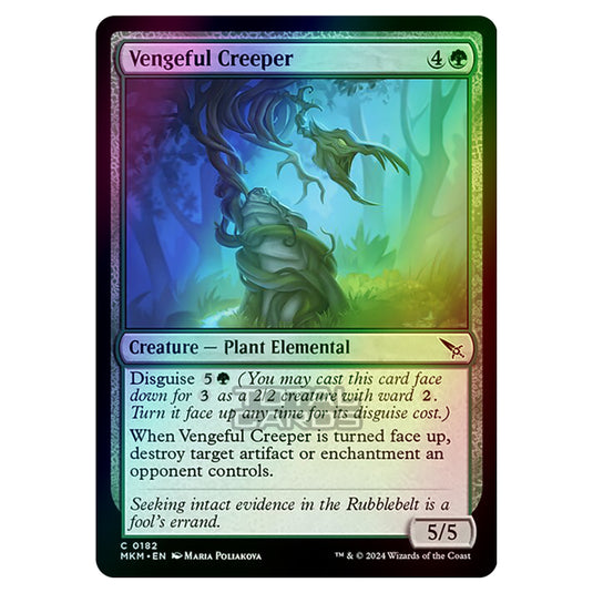 Magic The Gathering - Murders at Karlov Manor - Vengeful Creeper - 0182 (Foil)