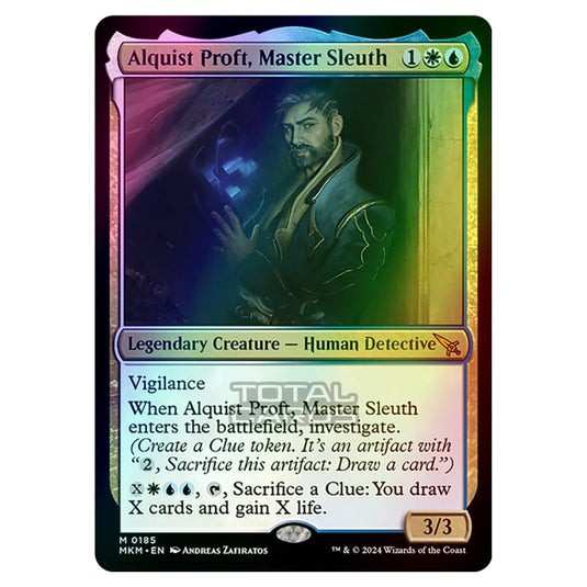 Magic The Gathering - Murders at Karlov Manor - Alquist Proft, Master Sleuth - 0185 (Foil)