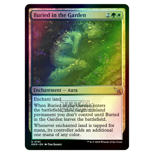 Magic The Gathering - Murders at Karlov Manor - Buried in the Garden - 0191 (Foil)