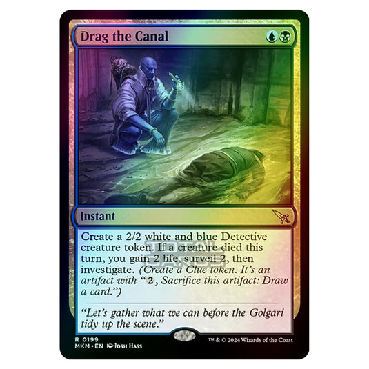 Magic The Gathering - Murders at Karlov Manor - Drag the Canal - 0199 (Foil)