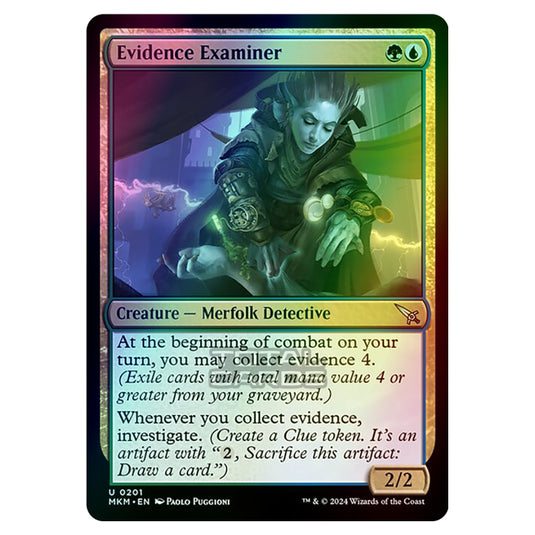 Magic The Gathering - Murders at Karlov Manor - Evidence Examiner - 0201 (Foil)