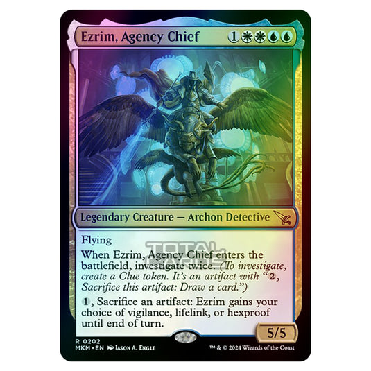 Magic The Gathering - Murders at Karlov Manor - Ezrim, Agency Chief - 0202 (Foil)