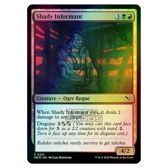 Magic The Gathering - Murders at Karlov Manor - Shady Informant - 0231 (Foil)