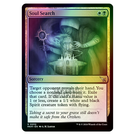 Magic The Gathering - Murders at Karlov Manor - Soul Search - 0232 (Foil)