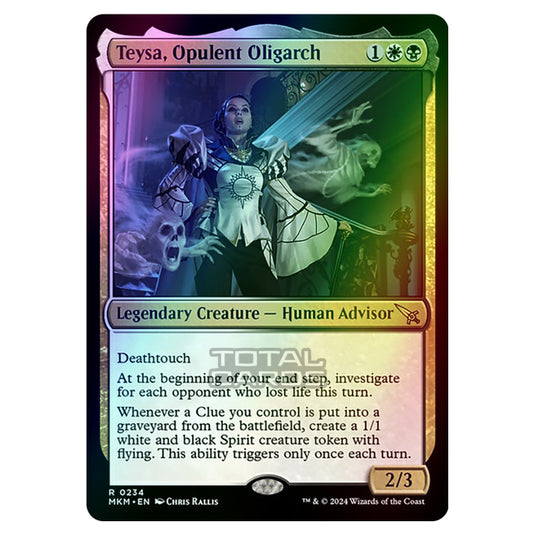 Magic The Gathering - Murders at Karlov Manor - Teysa, Opulent Oligarch - 0234 (Foil)