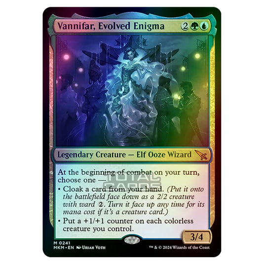 Magic The Gathering - Murders at Karlov Manor - Vannifar, Evolved Enigma - 0241 (Foil)