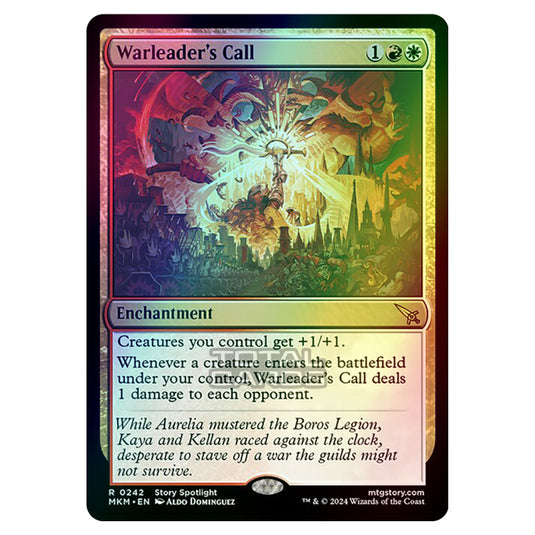 Magic The Gathering - Murders at Karlov Manor - Warleader's Call - 0242 (Foil)