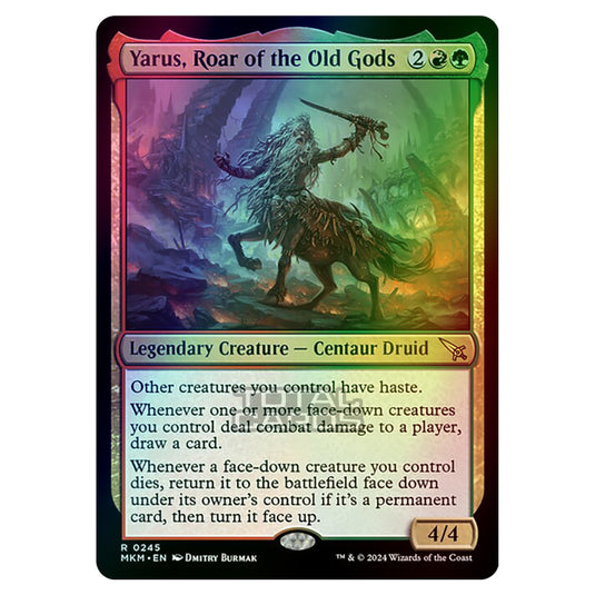 Magic The Gathering - Murders at Karlov Manor - Yarus, Roar of the Old Gods - 0245 (Foil)