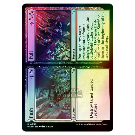 Magic The Gathering - Murders at Karlov Manor - Push // Pull - 0250 (Foil)