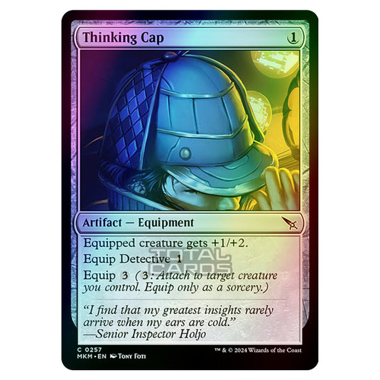 Magic The Gathering - Murders at Karlov Manor - Thinking Cap - 0257 (Foil)