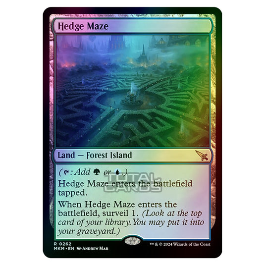 Magic The Gathering - Murders at Karlov Manor - Hedge Maze - 0262 (Foil)