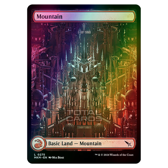 Magic The Gathering - Murders at Karlov Manor - Mountain - 0275 (Foil)