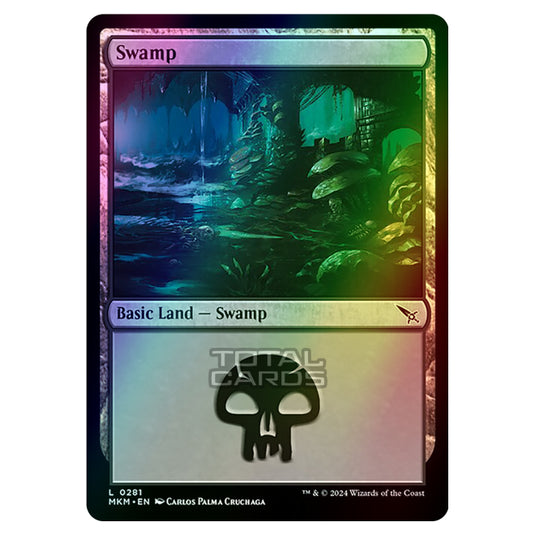 Magic The Gathering - Murders at Karlov Manor - Swamp - 0281 (Foil)