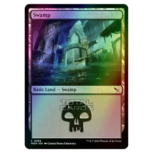 Magic The Gathering - Murders at Karlov Manor - Swamp - 0282 (Foil)