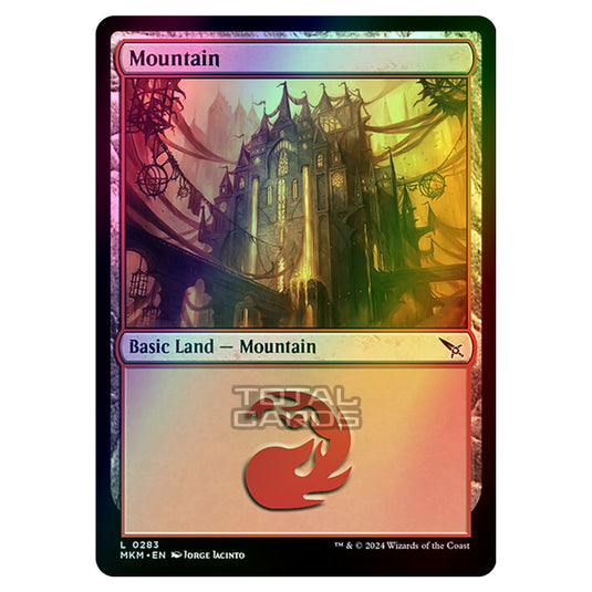 Magic The Gathering - Murders at Karlov Manor - Mountain - 0283 (Foil)