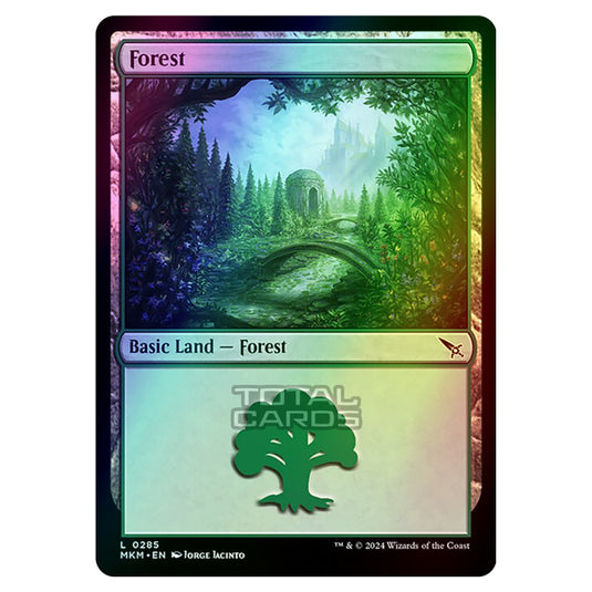 Magic The Gathering - Murders at Karlov Manor - Forest - 0285 (Foil)