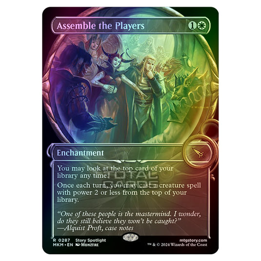 Magic The Gathering - Murders at Karlov Manor - Assemble the Players - 0287 (Foil)