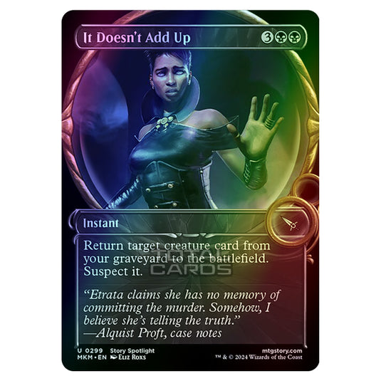 Magic The Gathering - Murders at Karlov Manor - It Doesn't Add Up - 0299 (Foil)