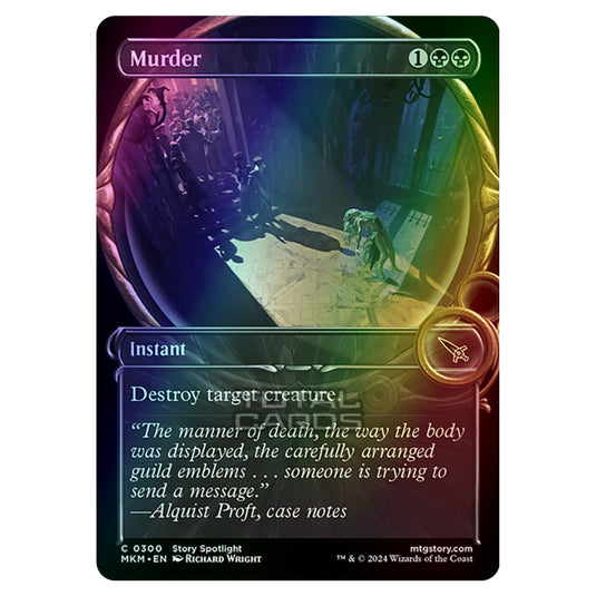 Magic The Gathering - Murders at Karlov Manor - Murder - 0300 (Foil)