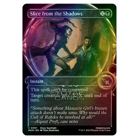 Magic The Gathering - Murders at Karlov Manor - Slice from the Shadows - 0301 (Foil)