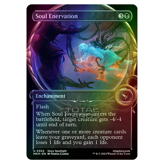 Magic The Gathering - Murders at Karlov Manor - Soul Enervation - 0302 (Foil)