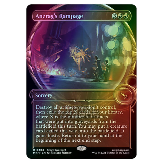 Magic The Gathering - Murders at Karlov Manor - Anzrag's Rampage - 0303 (Foil)