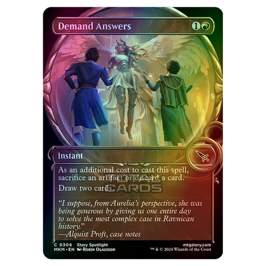 Magic The Gathering - Murders at Karlov Manor - Demand Answers - 0306 (Foil)