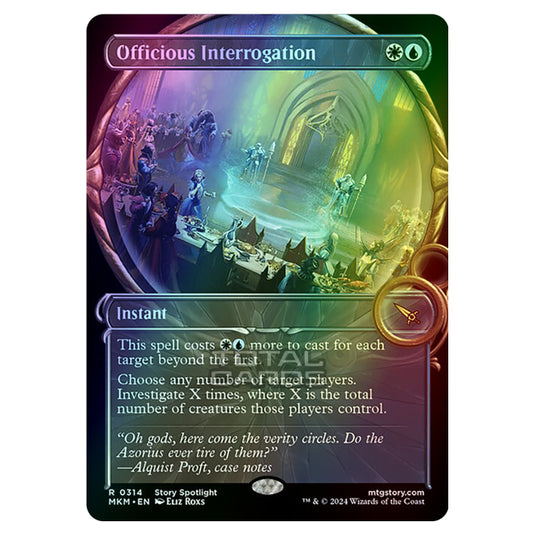 Magic The Gathering - Murders at Karlov Manor - Officious Interrogation - 0314 (Foil)