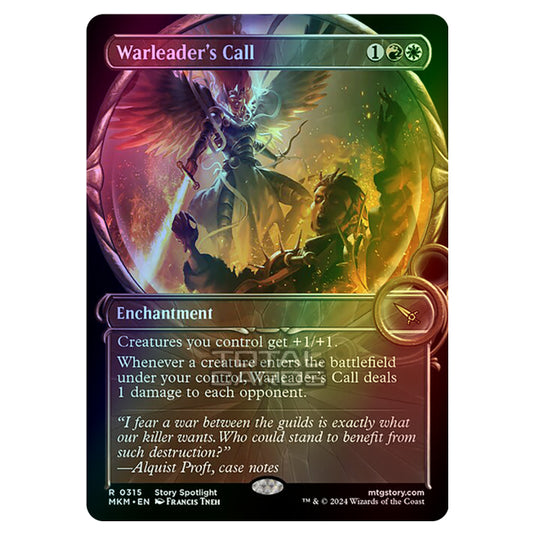 Magic The Gathering - Murders at Karlov Manor - Warleader's Call - 0315 (Foil)