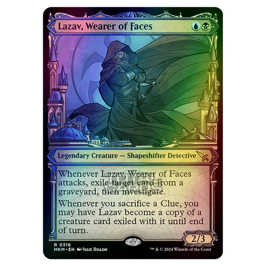 Magic The Gathering - Murders at Karlov Manor - Lazav, Wearer of Faces - 0318 (Foil)