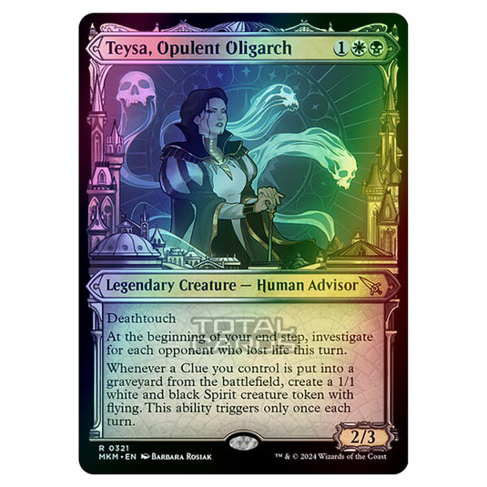 Magic The Gathering - Murders at Karlov Manor - Teysa, Opulent Oligarch - 0321 (Foil)