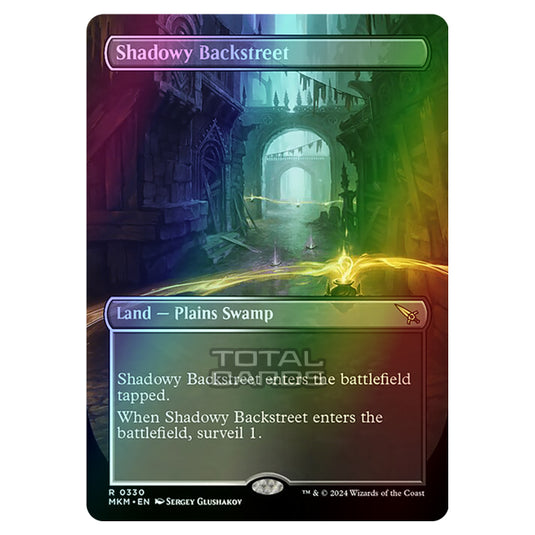 Magic The Gathering - Murders at Karlov Manor - Shadowy Backstreet - 0330 (Foil)