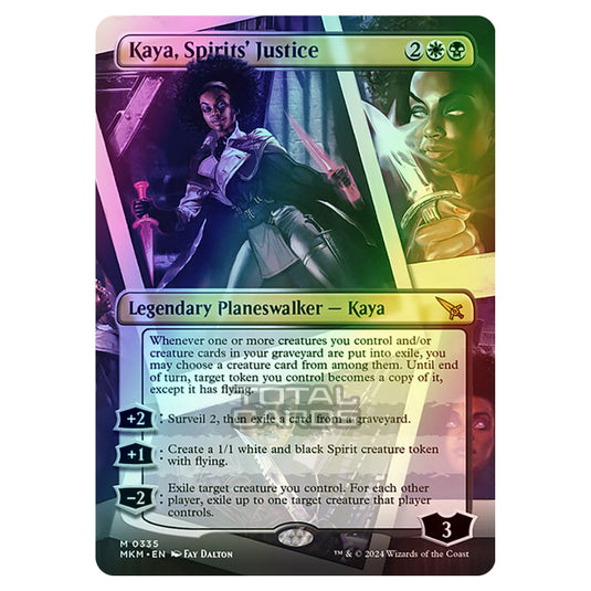 Magic The Gathering - Murders at Karlov Manor - Kaya, Spirits' Justice - 0335 (Foil)