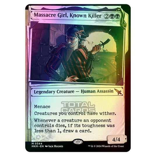 Magic The Gathering - Murders at Karlov Manor - Massacre Girl, Known Killer - 0344 (Foil)