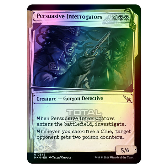 Magic The Gathering - Murders at Karlov Manor - Persuasive Interrogators - 0345 (Foil)