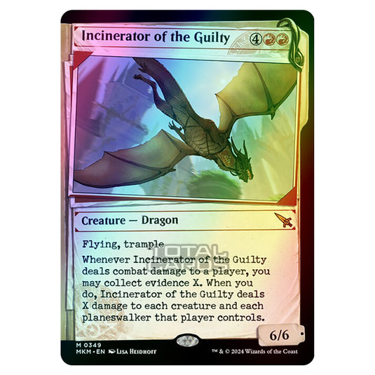 Magic The Gathering - Murders at Karlov Manor - Incinerator of the Guilty - 0349 (Foil)