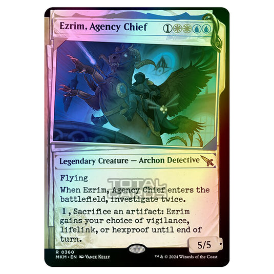 Magic The Gathering - Murders at Karlov Manor - Ezrim, Agency Chief - 0360 (Foil)