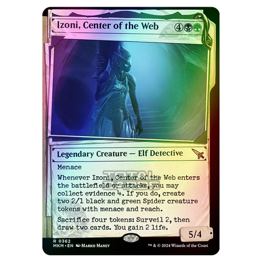 Magic The Gathering - Murders at Karlov Manor - Izoni, Center of the Web - 0362 (Foil)