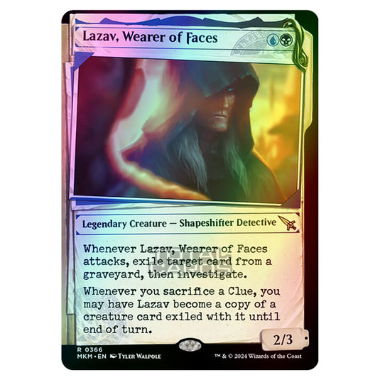 Magic The Gathering - Murders at Karlov Manor - Lazav, Wearer of Faces - 0366 (Foil)