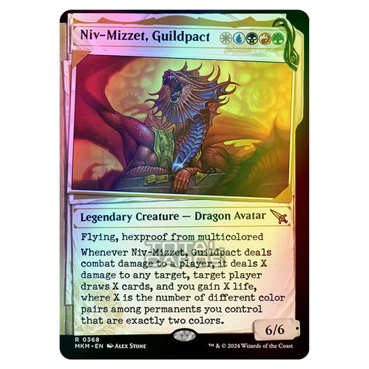 Magic The Gathering - Murders at Karlov Manor - Niv-Mizzet, Guildpact - 0368 (Foil)