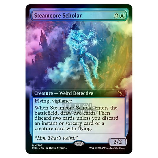 Magic The Gathering - Murders at Karlov Manor - Steamcore Scholar - 0397 (Foil)