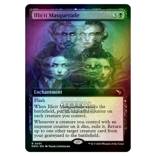 Magic The Gathering - Murders at Karlov Manor - Illicit Masquerade - 0401 (Foil)