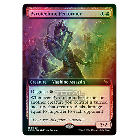 Magic The Gathering - Murders at Karlov Manor - Pyrotechnic Performer - 0407 (Foil)